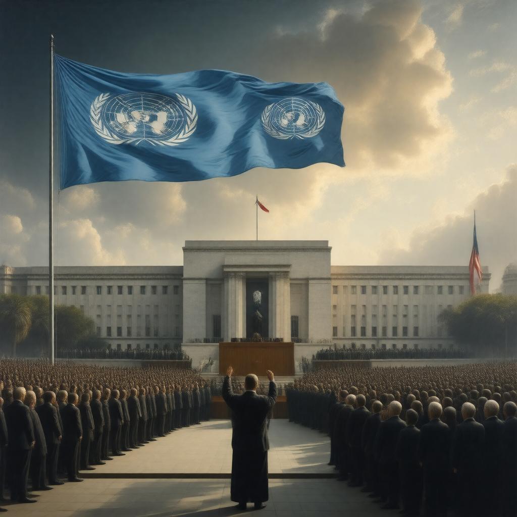AI-created image of United Nations Day