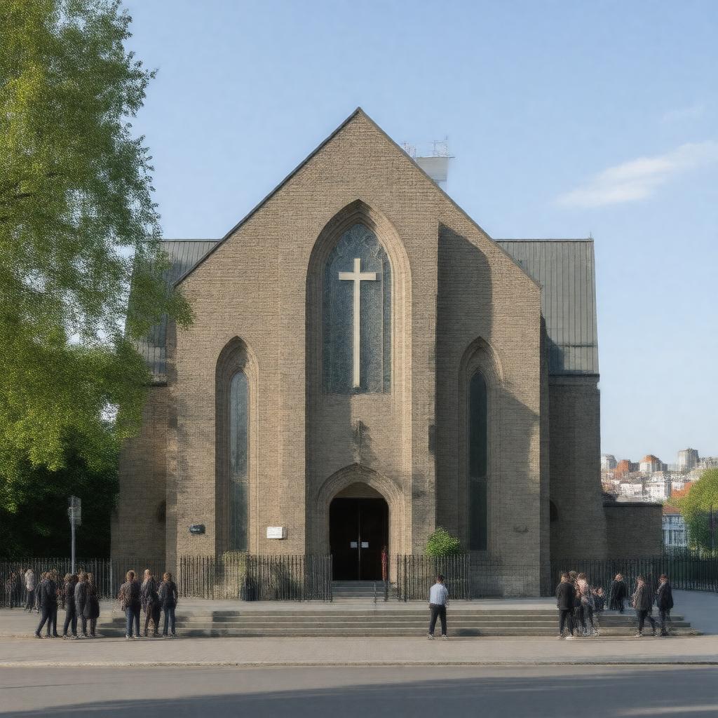 AI-created image of United Reformed Church