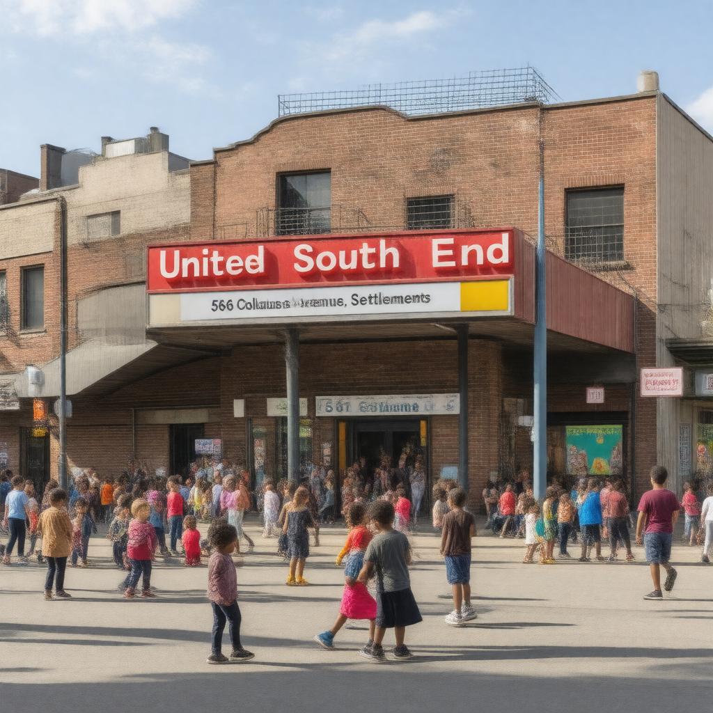 AI-created image of United South End Settlements