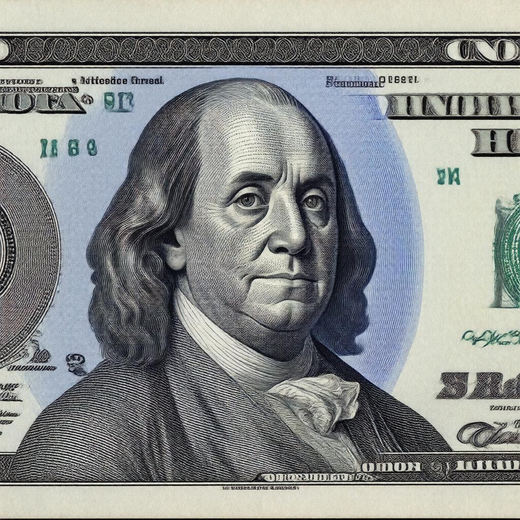 Click to view larger image AI-created image of United States $100 bill