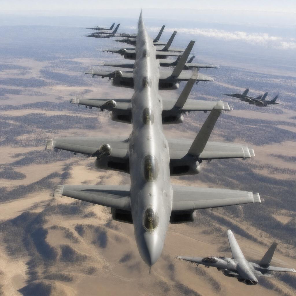 AI-created image of United States Air Force Reserve