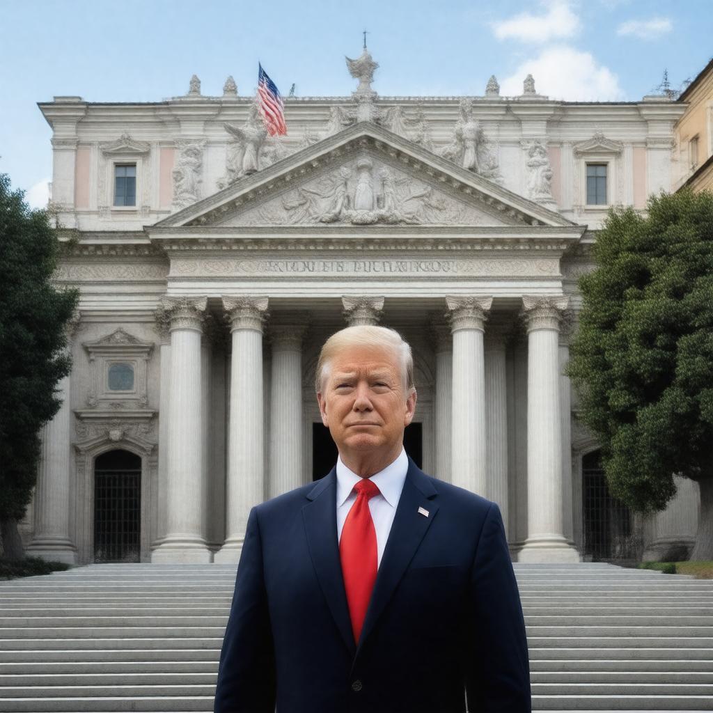 AI-created image of United States Ambassador to Italy