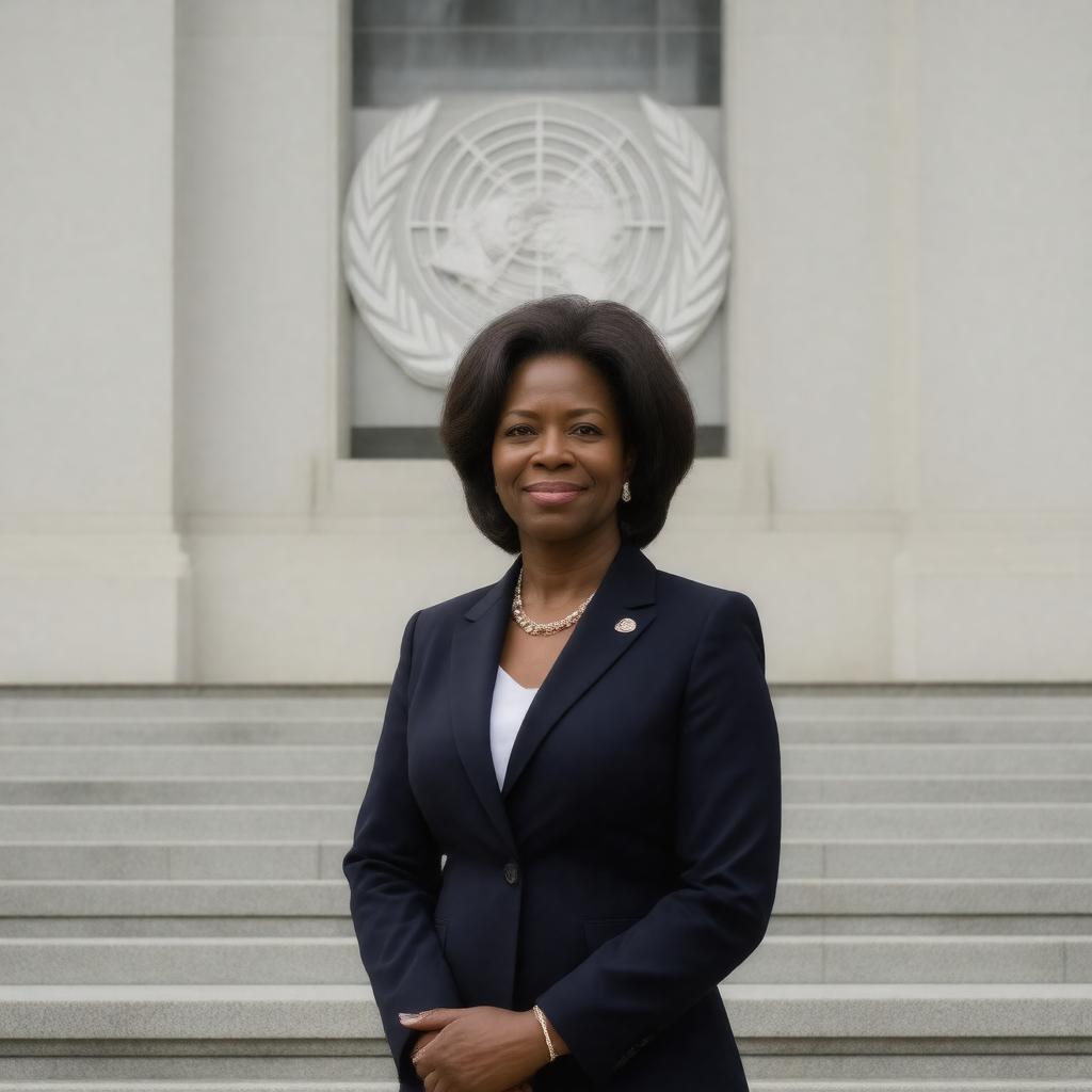 AI-created image of United States Ambassador to the United Nations