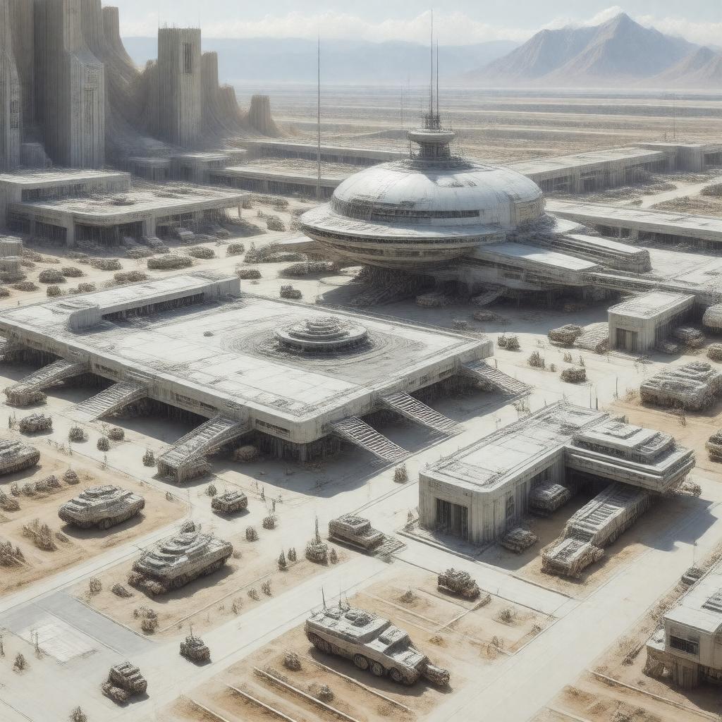 Click to view larger image AI-created image of United States Department of Defense projects