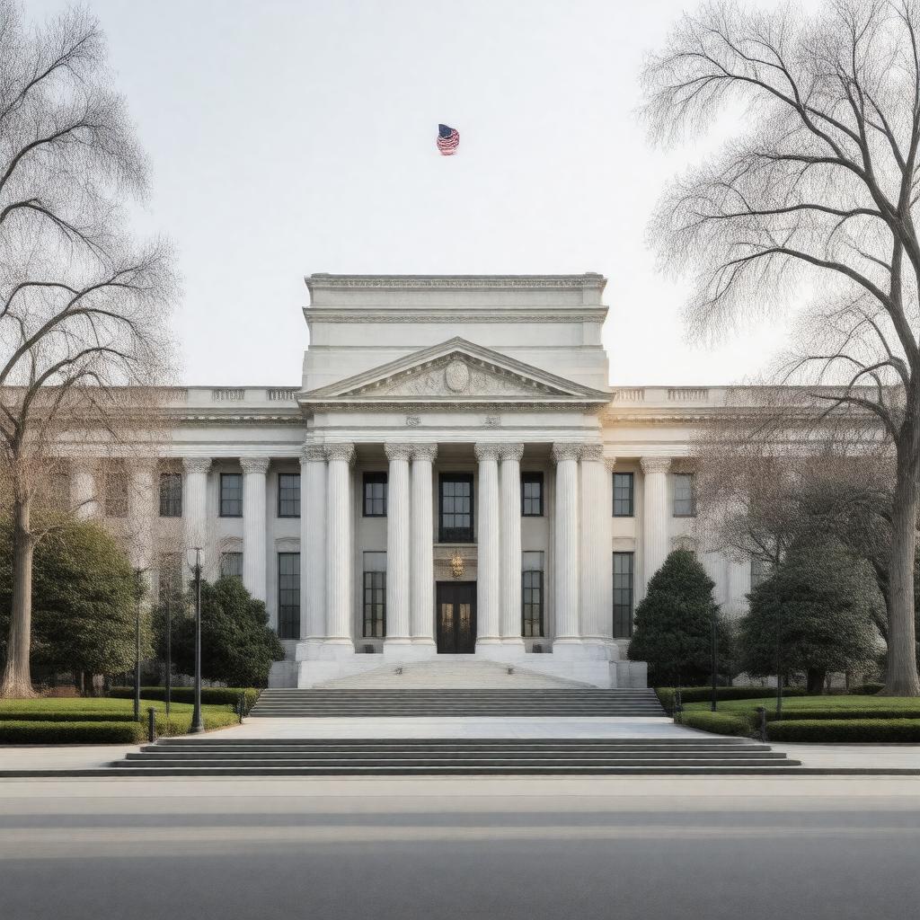 AI-created image of United States Department of Justice