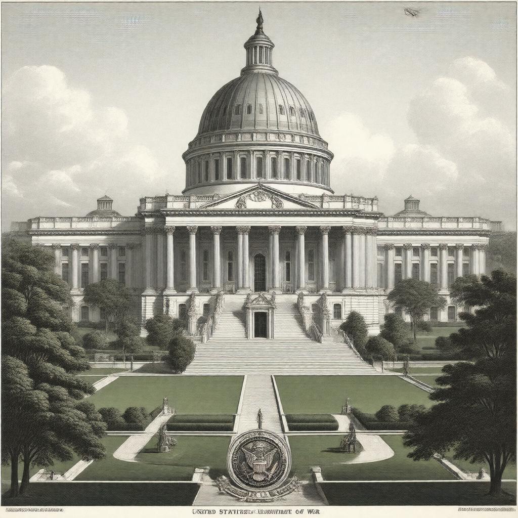 AI-created image of United States Department of War