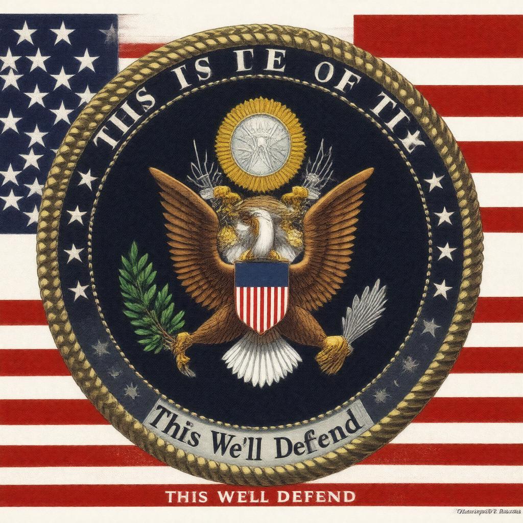 AI-created image of United States Department of the Army