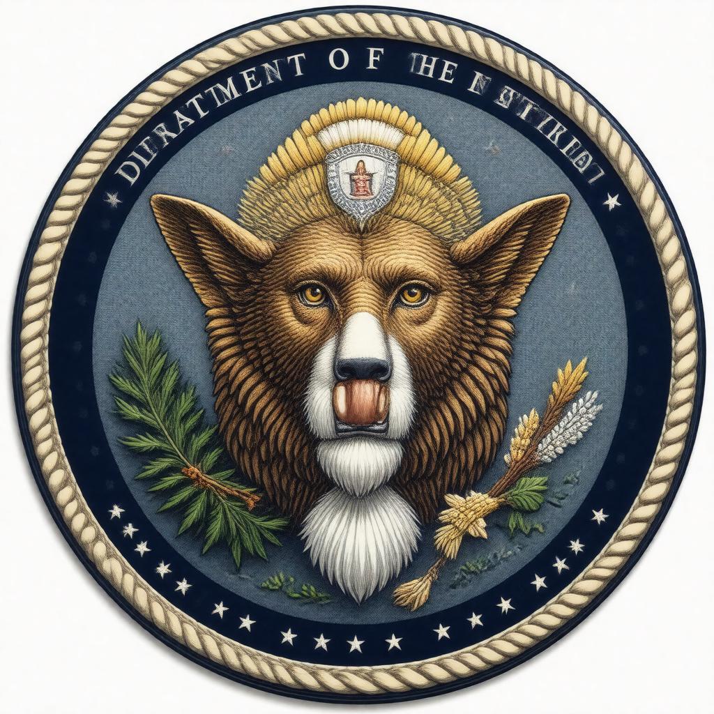 AI-created image of United States Department of the Interior