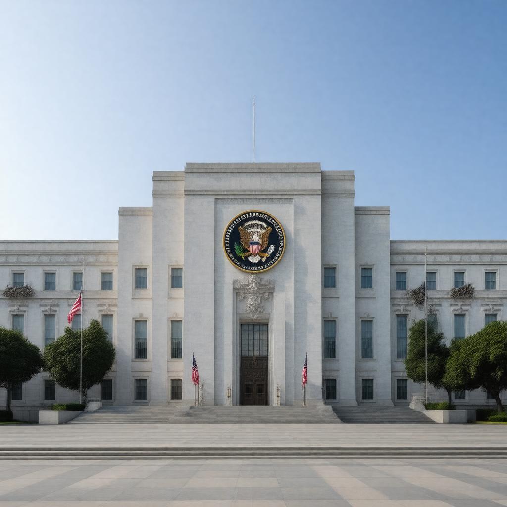 Click to view larger image AI-created image of United States Embassy