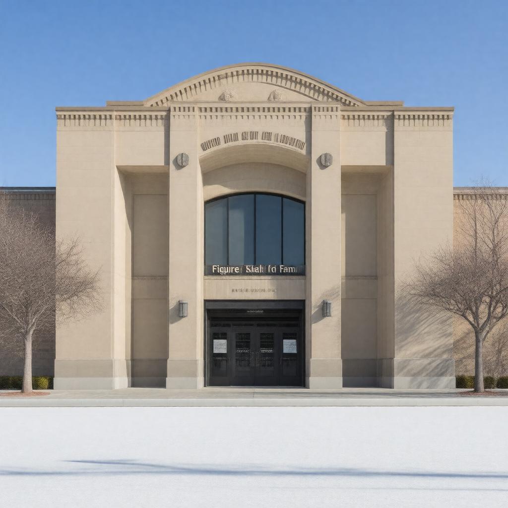 Click to view larger image AI-created image of United States Figure Skating Hall of Fame