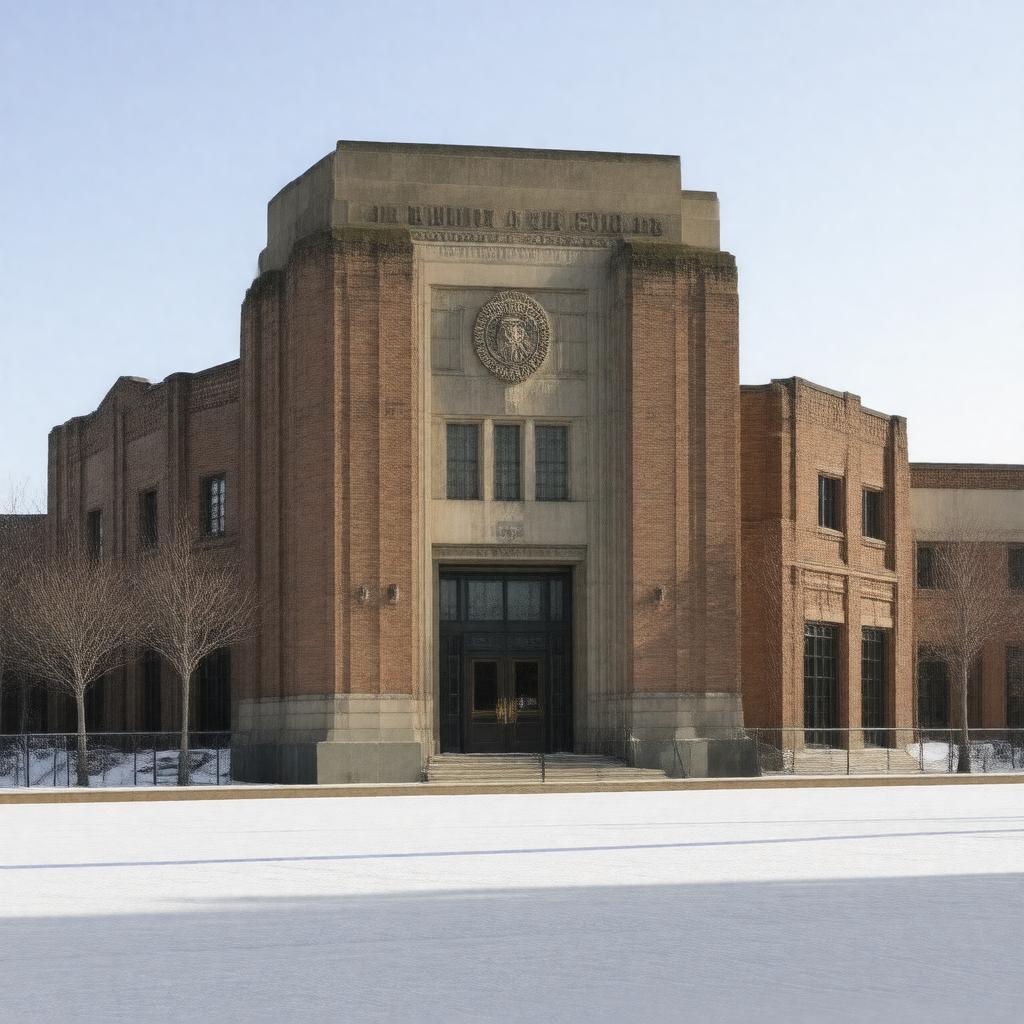 AI-created image of United States Hockey Hall of Fame