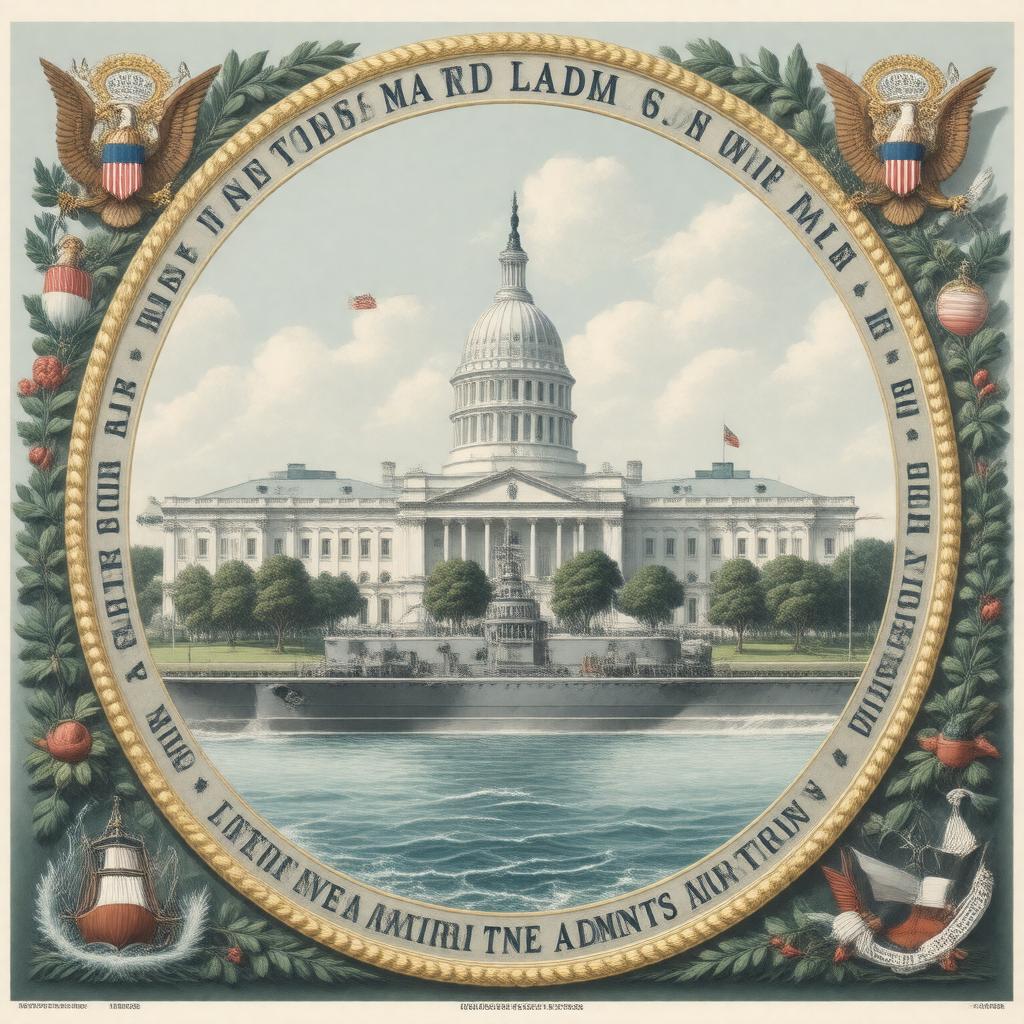 AI-created image of United States Maritime Administration