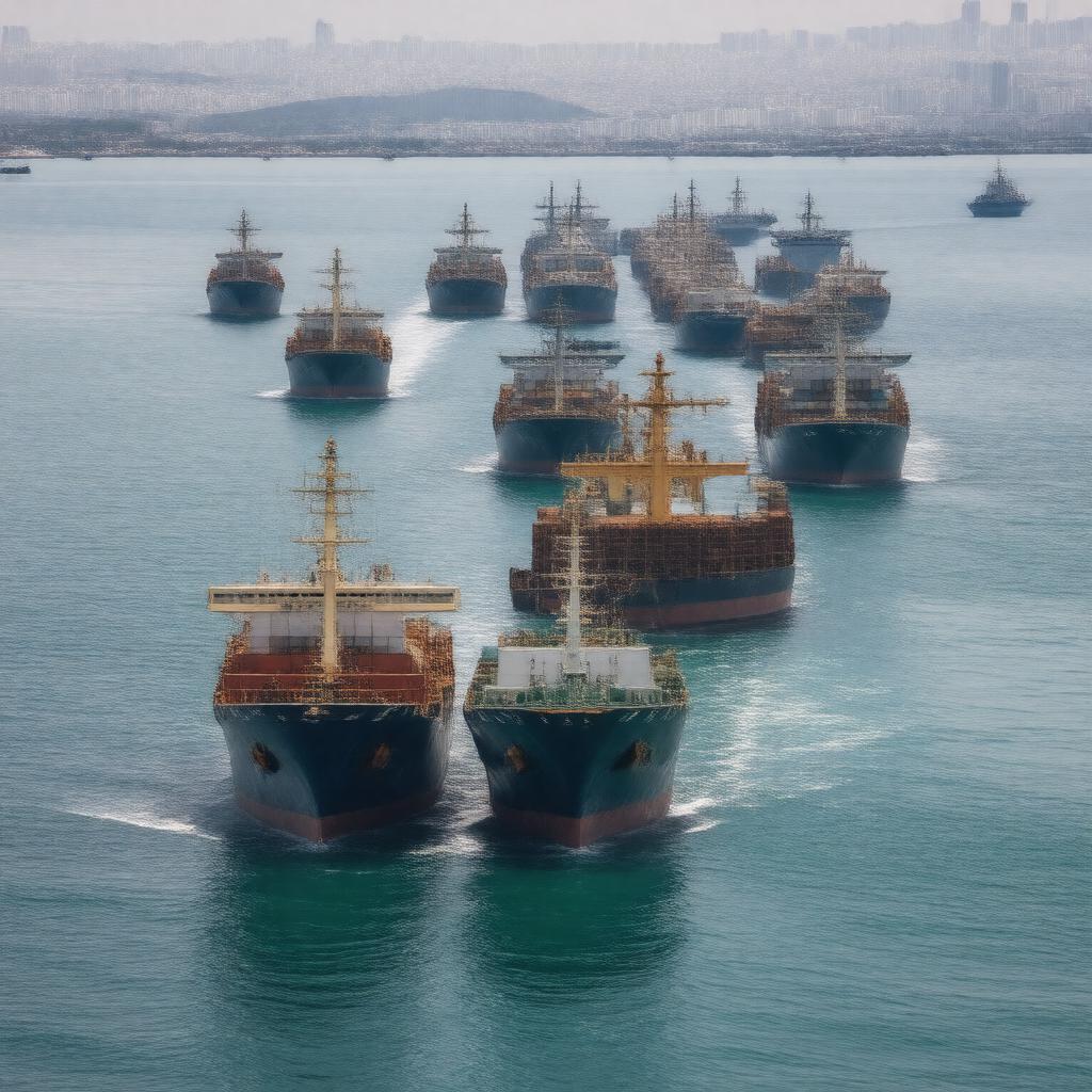 AI-created image of United States Merchant Marine