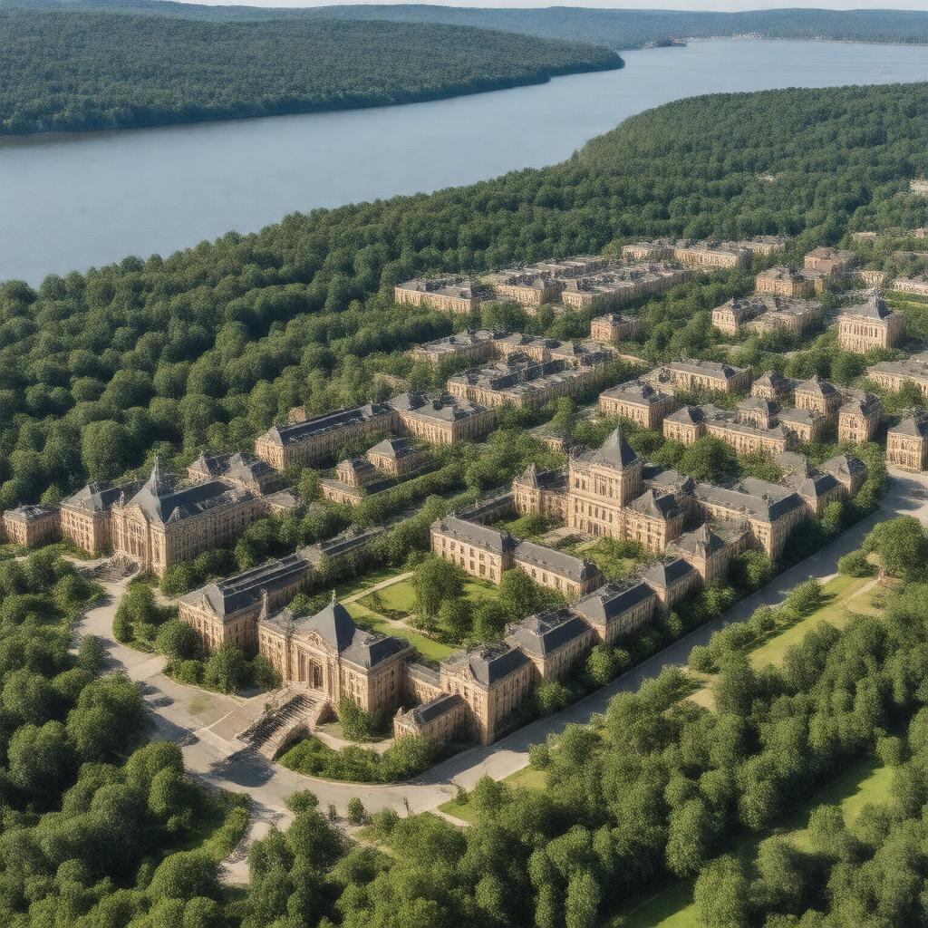 AI-created image of United States Military Academy at West Point