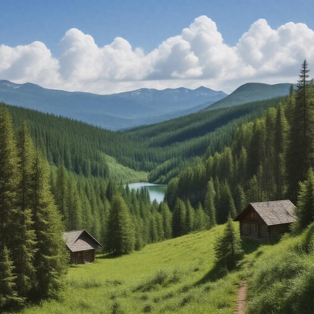 AI-created image of United States National Forest System