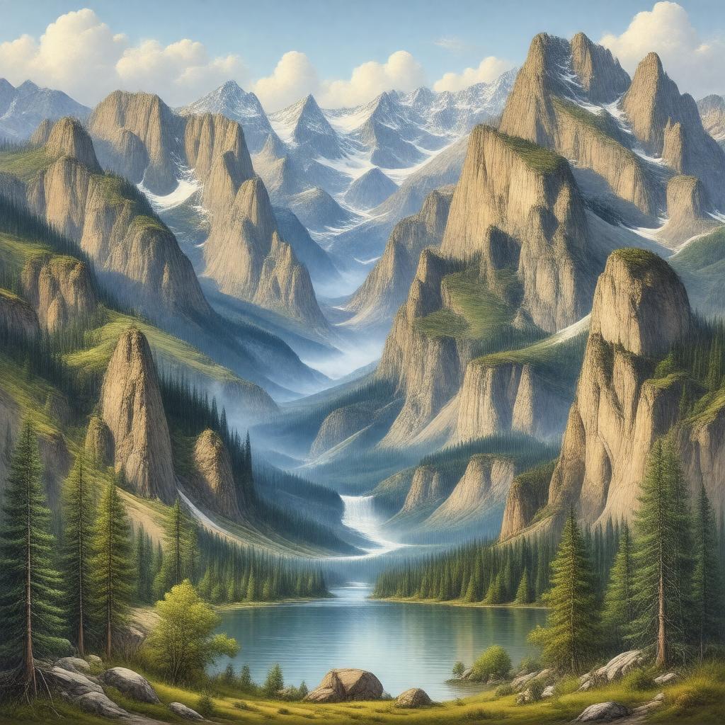 AI-created image of United States National Park System