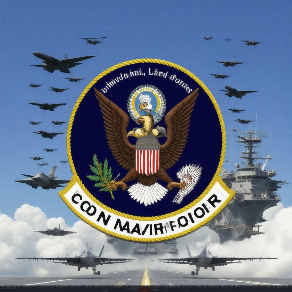 Click to view larger image AI-created image of United States Naval Air Forces