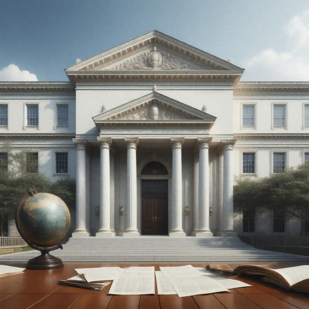 AI-created image of United States Patent Office