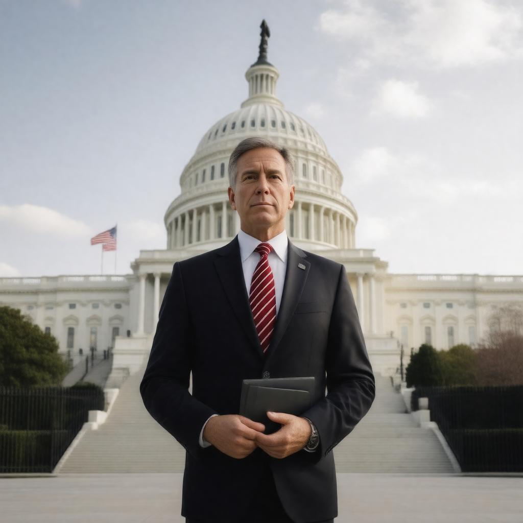 AI-created image of United States Senator