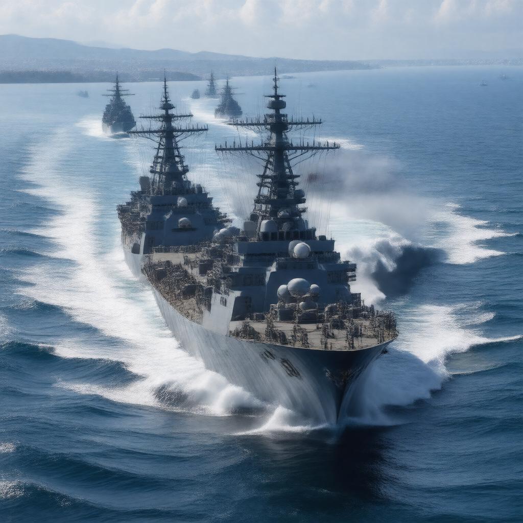 AI-created image of United States Surface Force