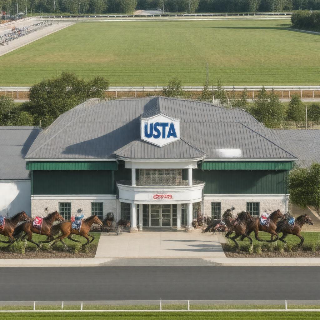 AI-created image of United States Trotting Association