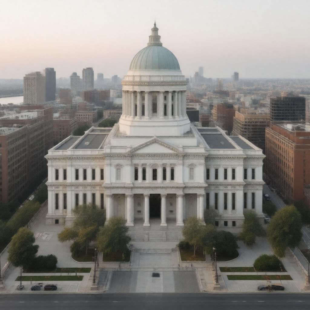 AI-created image of United States courts of appeals