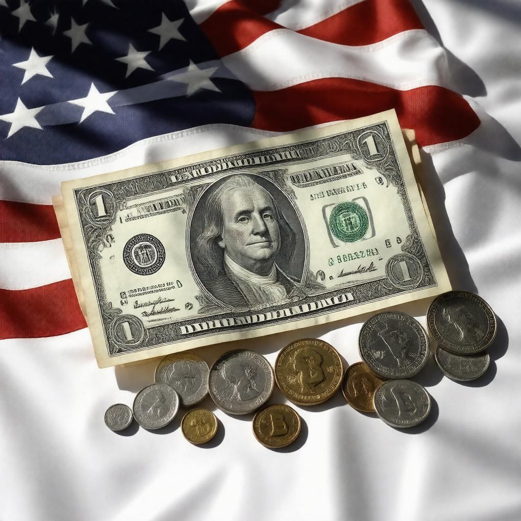 AI-created image of United States dollar