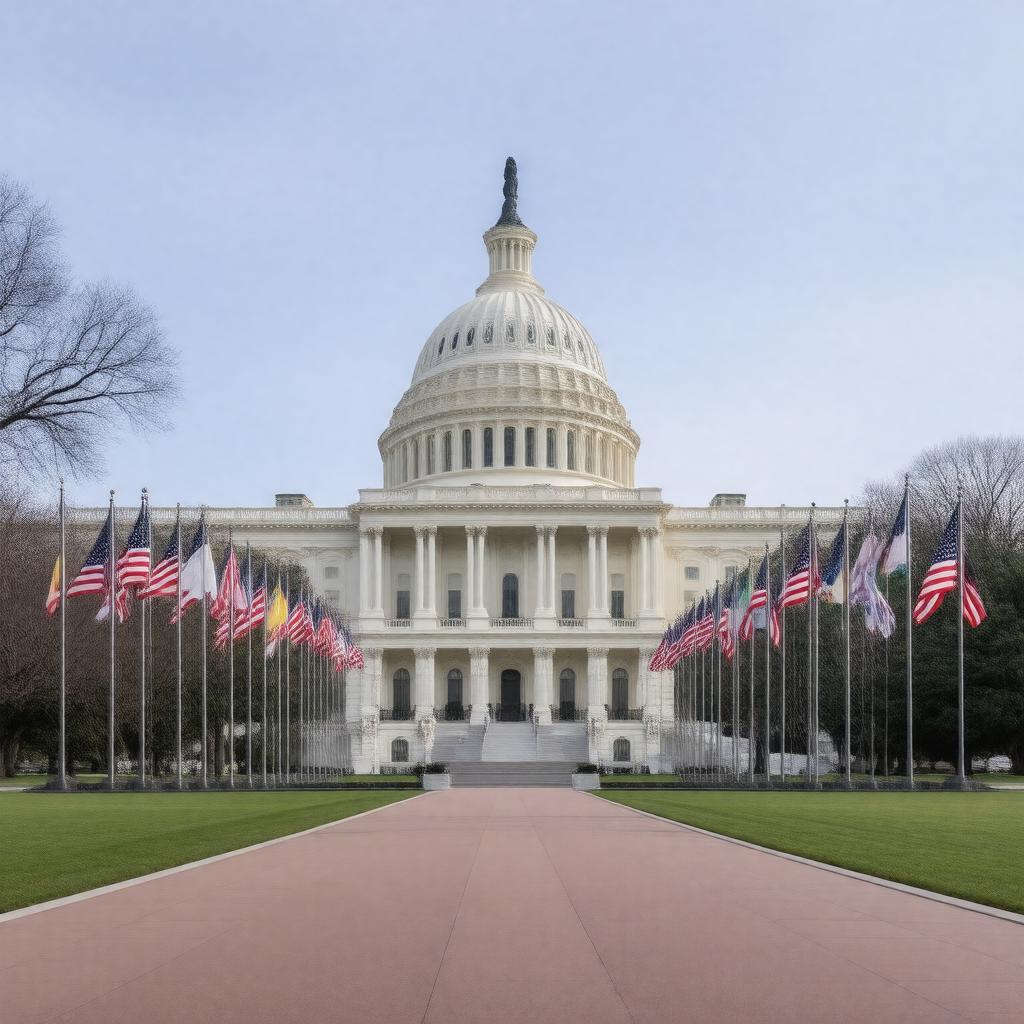 AI-created image of United States federal executive departments