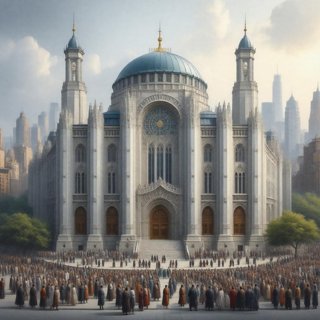 AI-created image of United Synagogue of Conservative Judaism