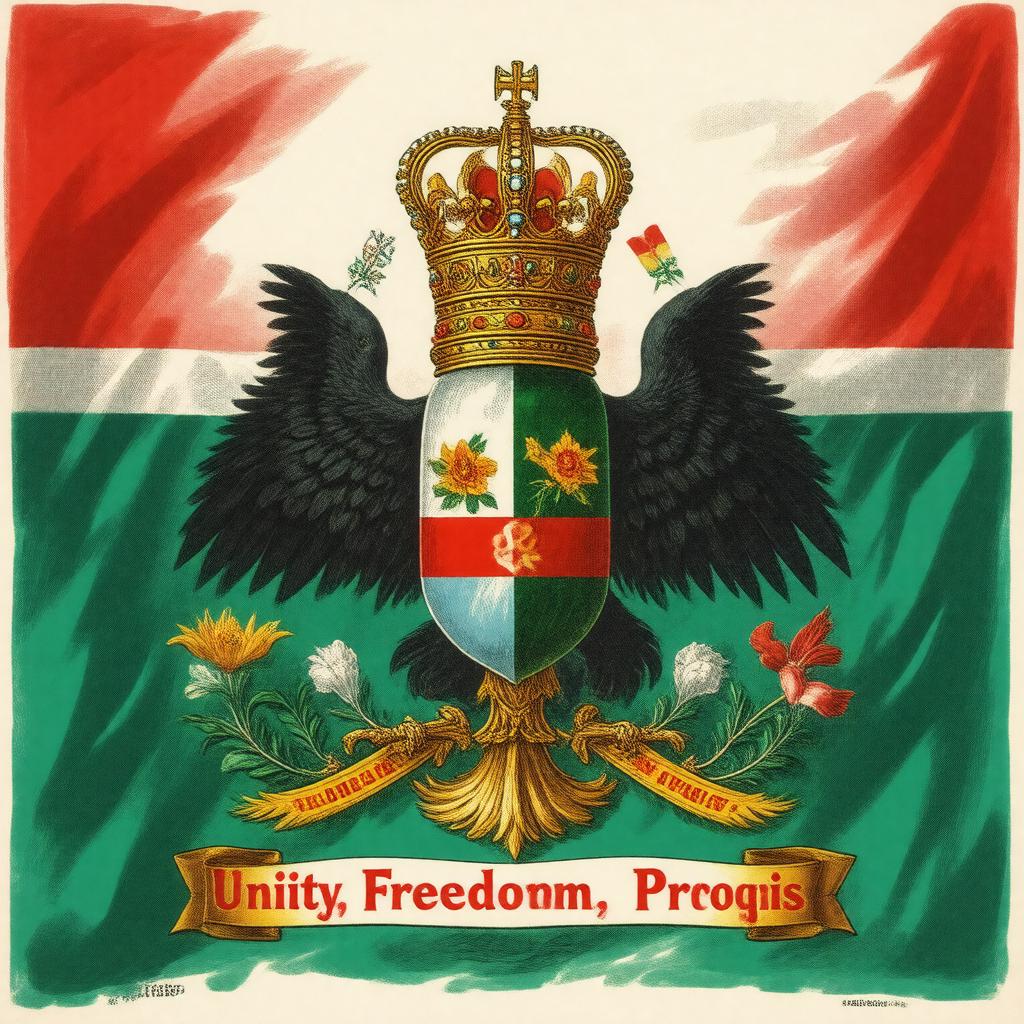 Click to view larger image AI-created image of Unity, Freedom, Work