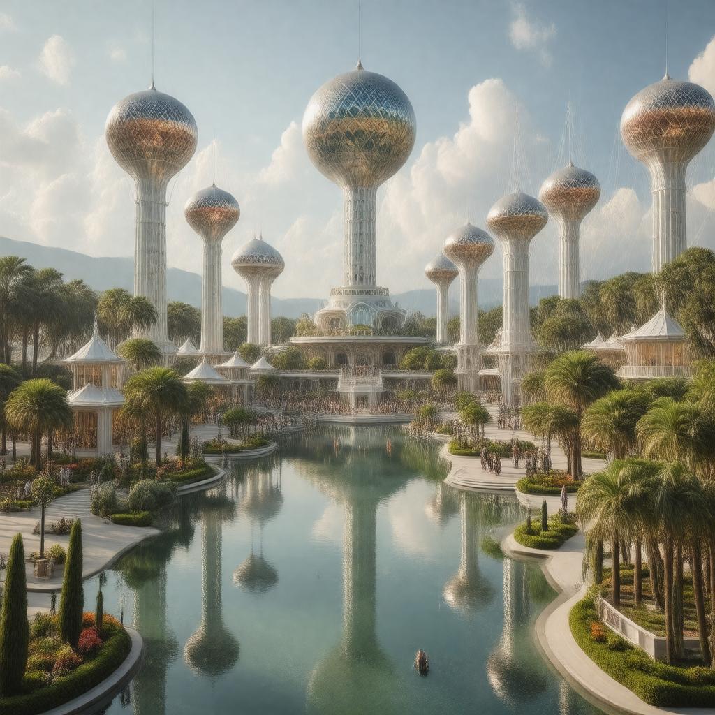 AI-created image of Universal Exposition