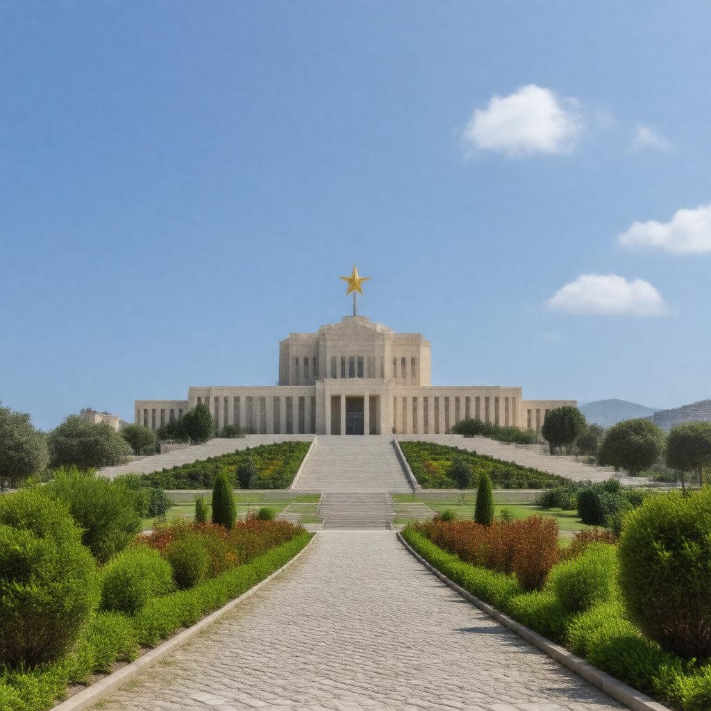 AI-created image of Universal House of Justice