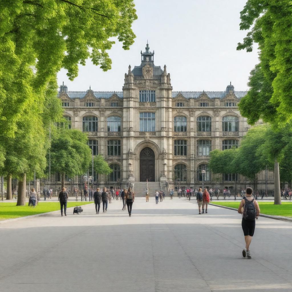 Click to view larger image AI-created image of Université Libre de Bruxelles