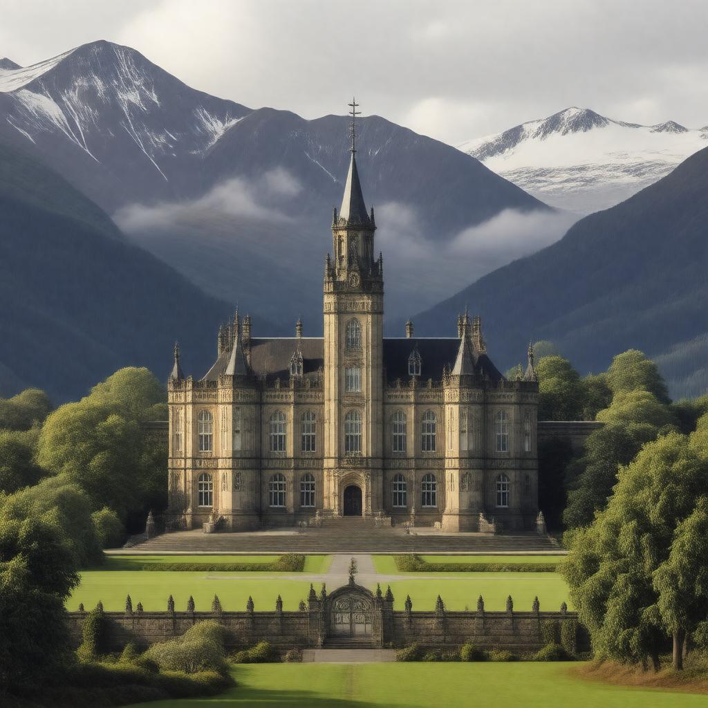 AI-created image of Universities Scotland
