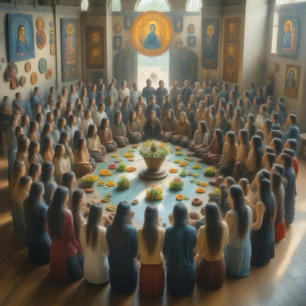 AI-created image of University Chaplaincy