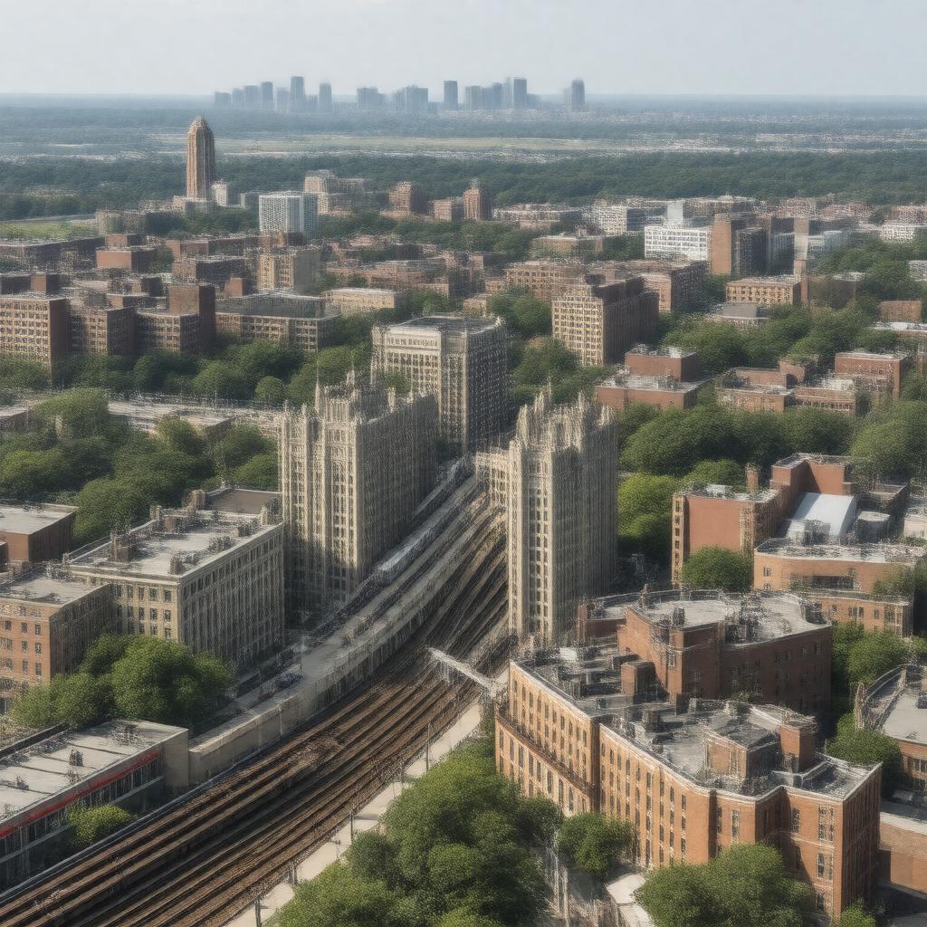 AI-created image of University City
