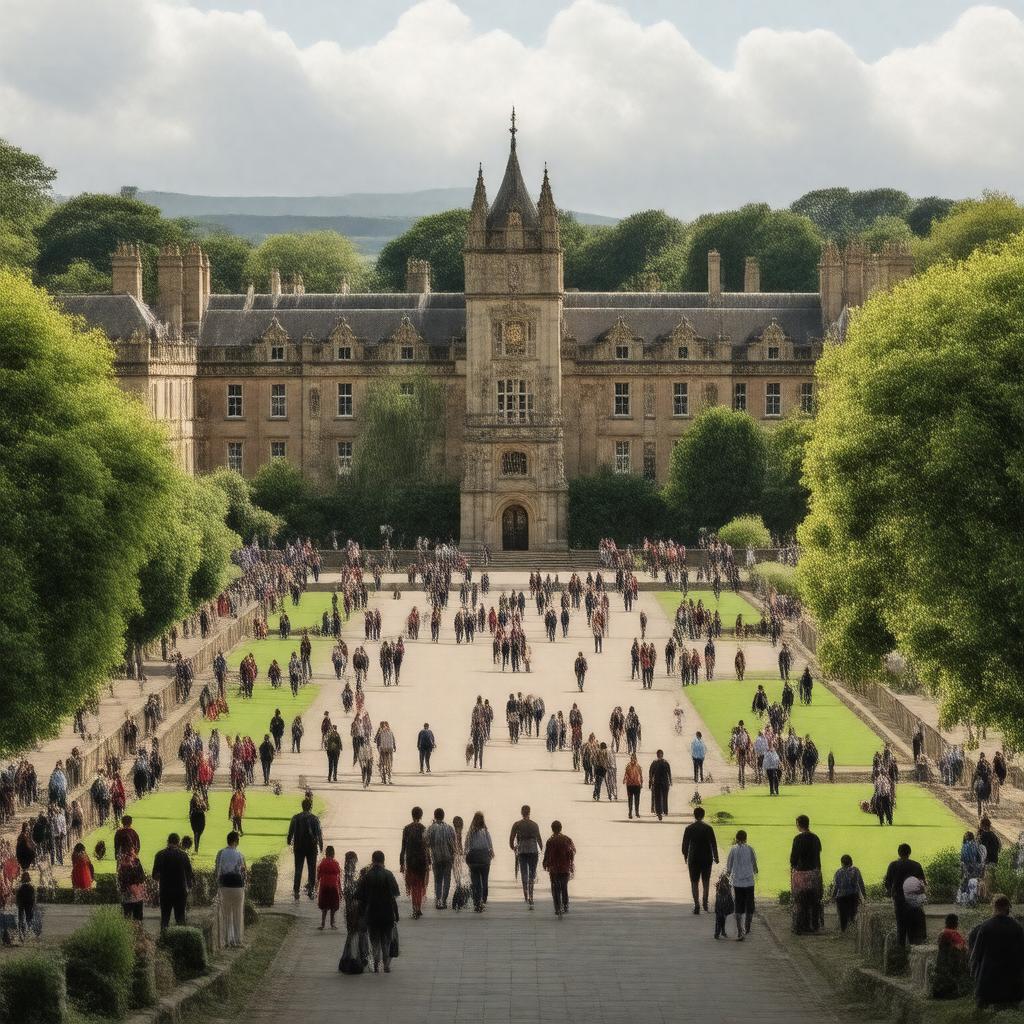 AI-created image of University College Cork