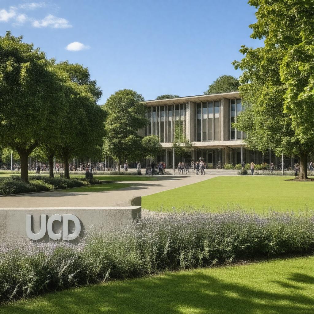 AI-created image of University College Dublin