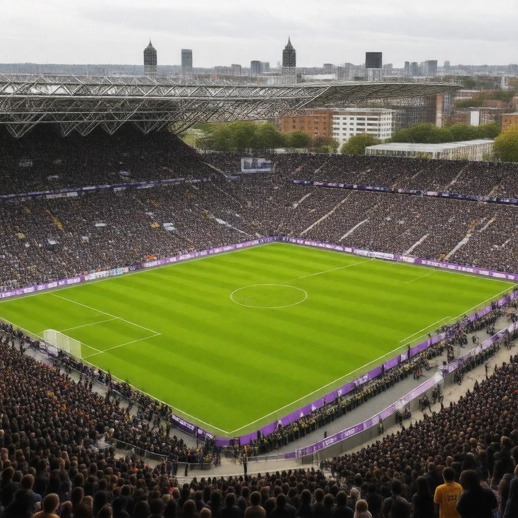 AI-created image of University College London Football Club