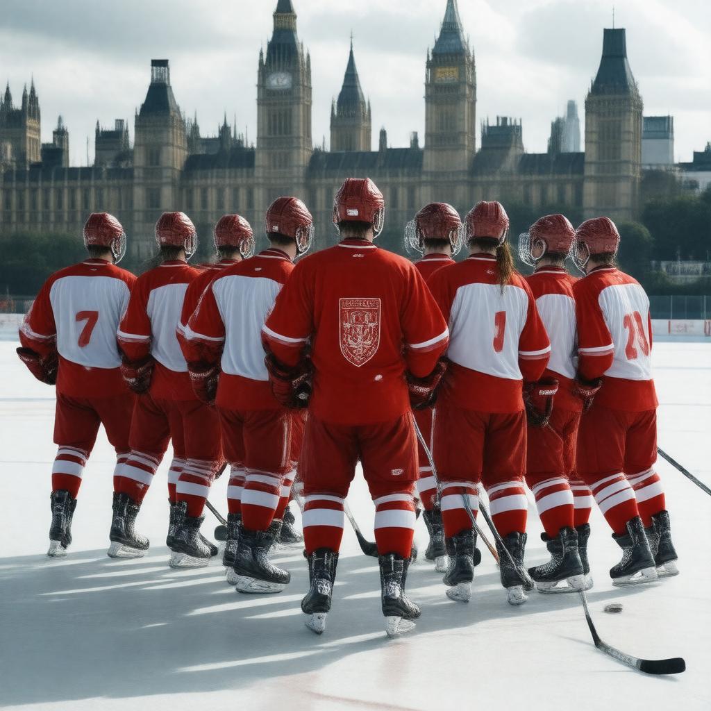 AI-created image of University College London Hockey Club