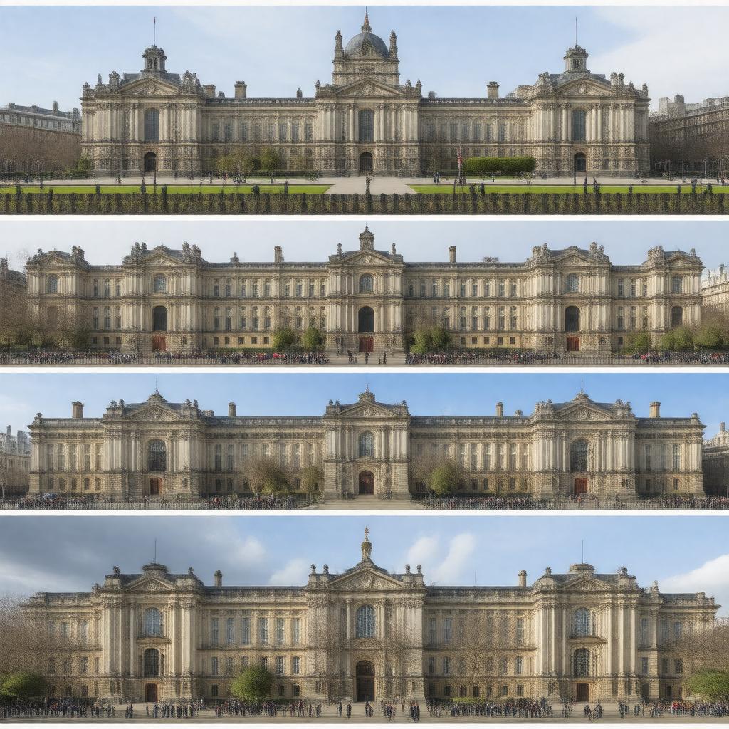 AI-created image of University College London buildings