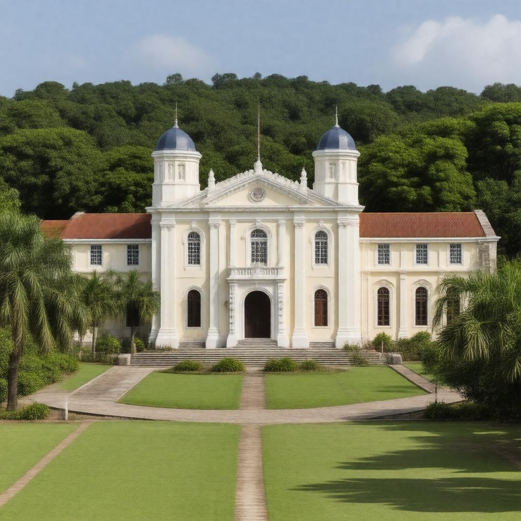 AI-created image of University College of the West Indies