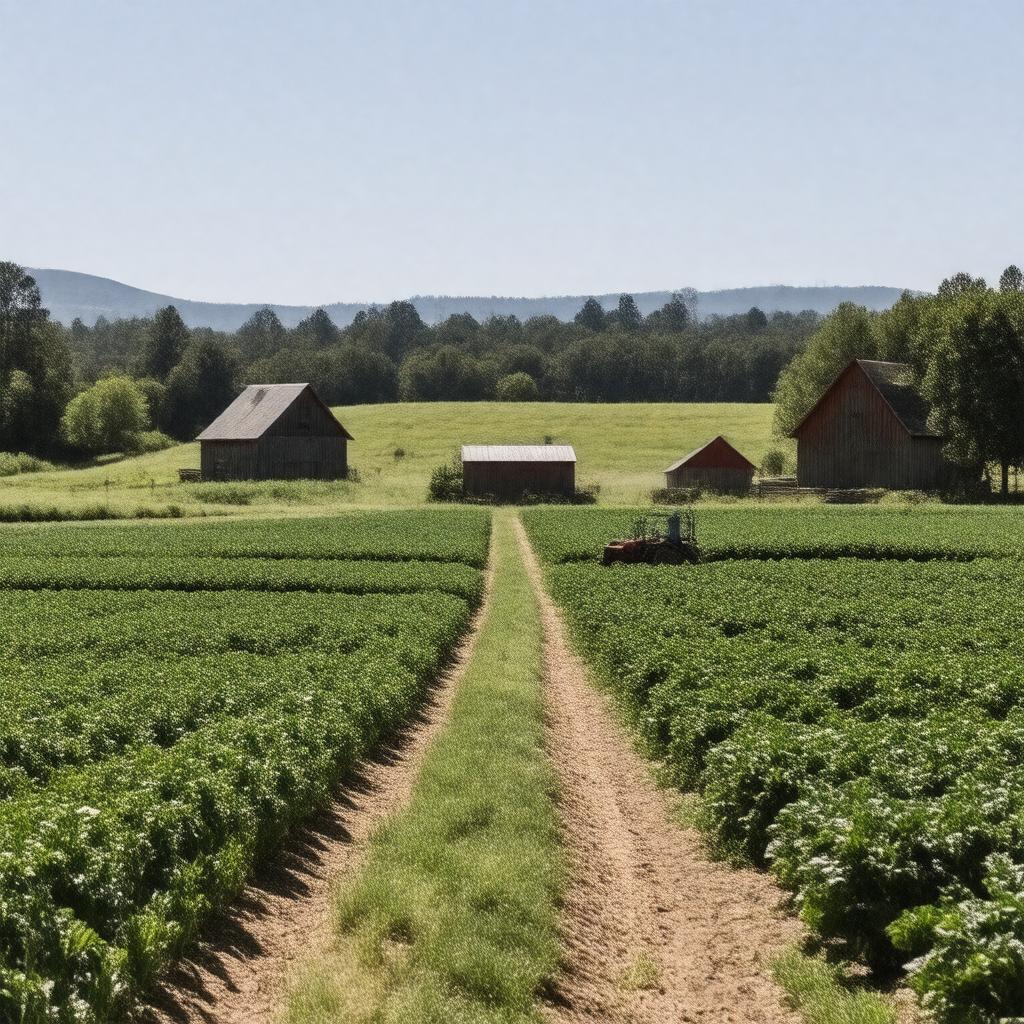 AI-created image of University Farm