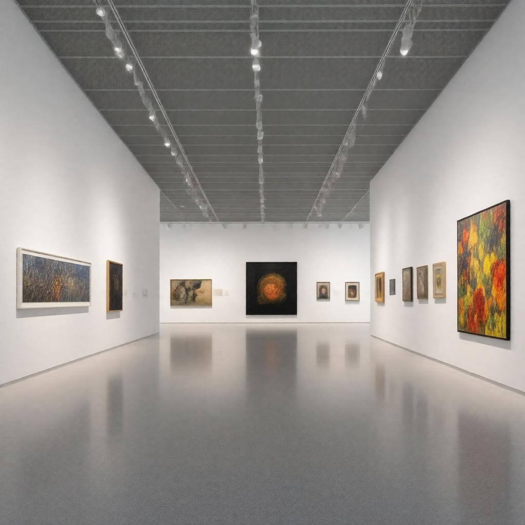 AI-created image of University Gallery
