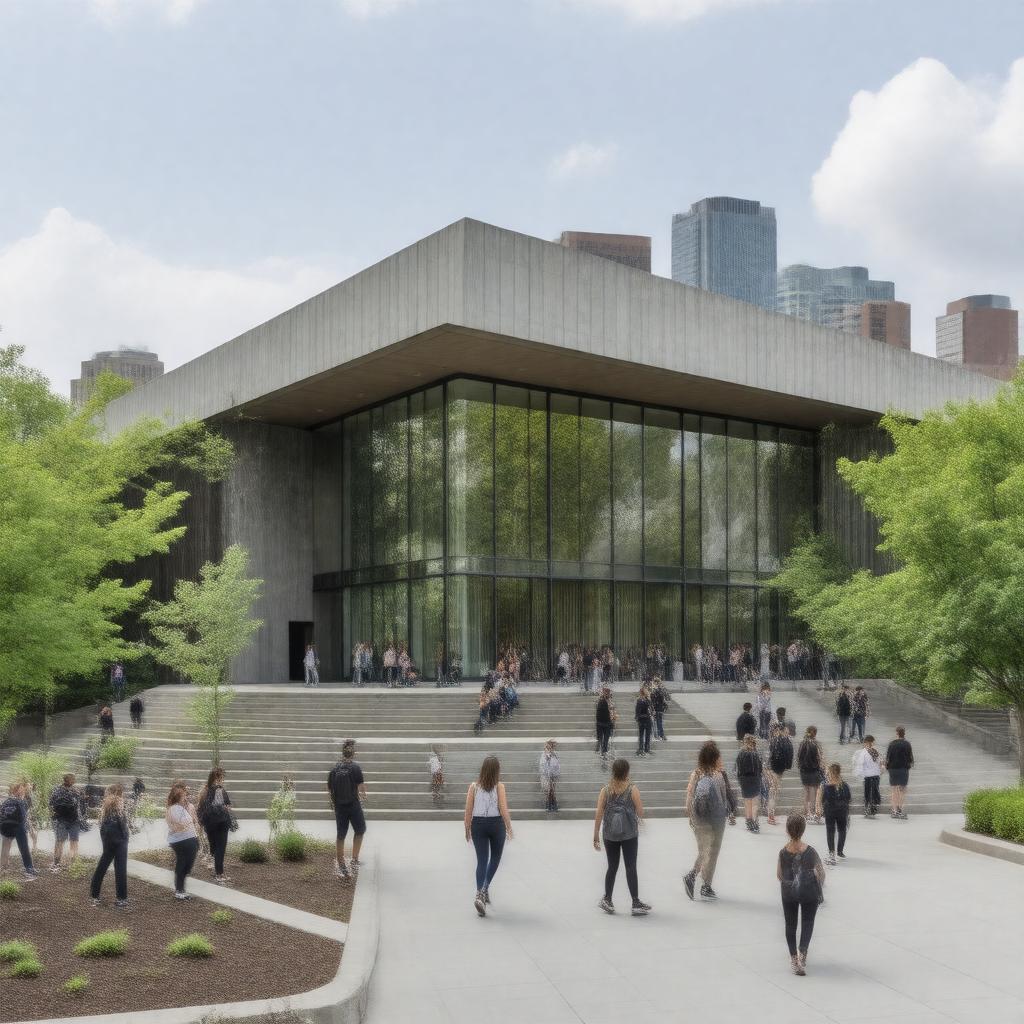 AI-created image of University Honors College