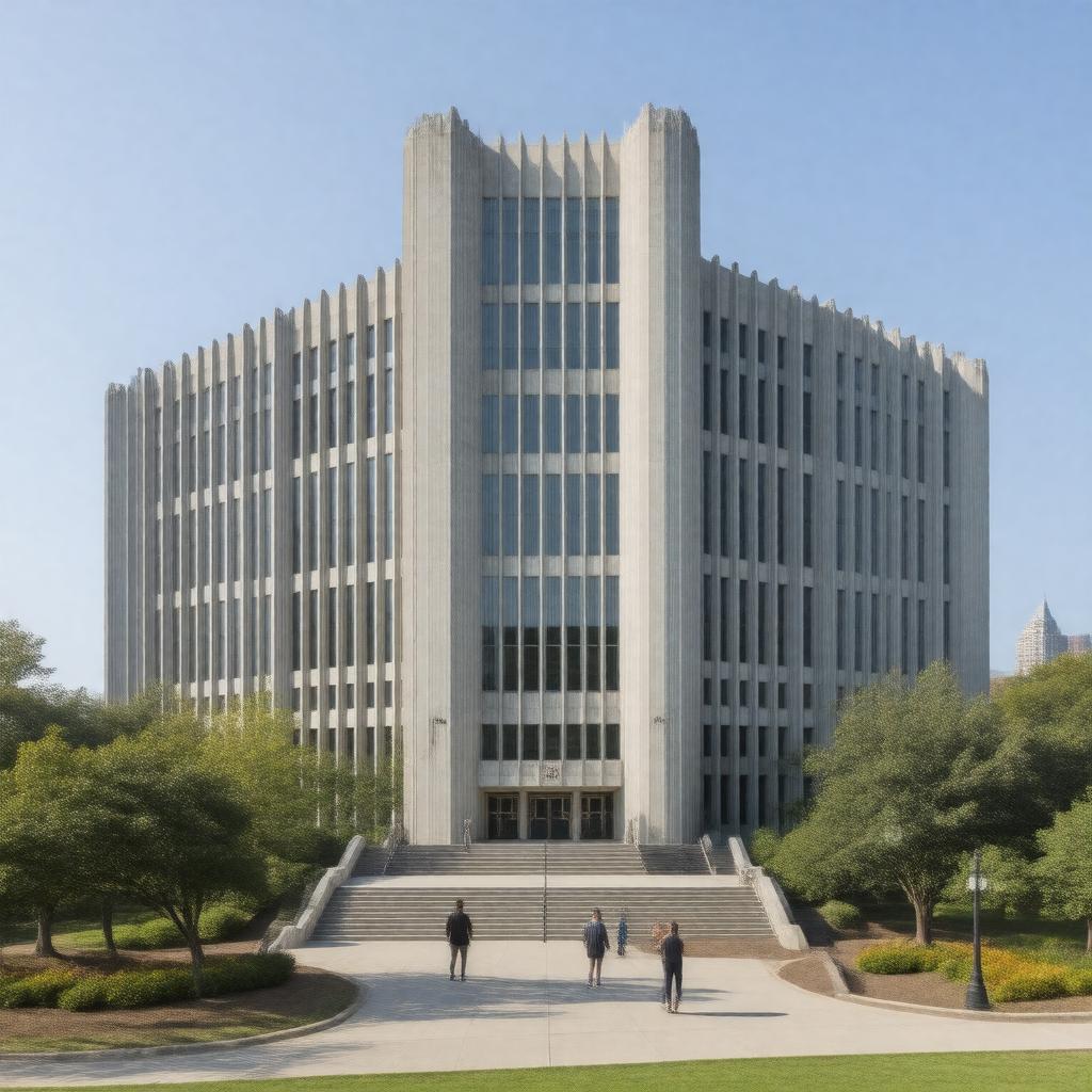 AI-created image of University Library System