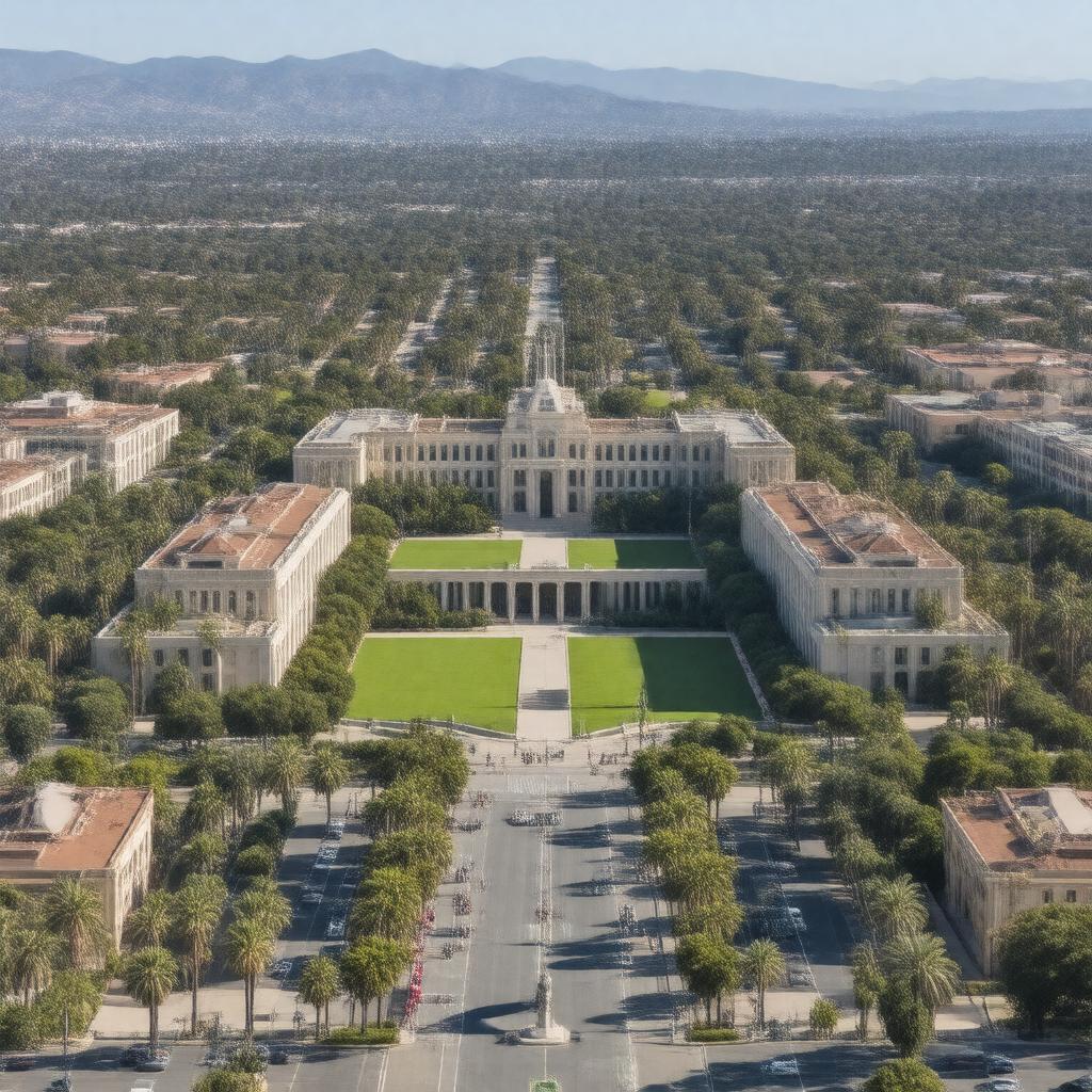 AI-created image of University Park Campus