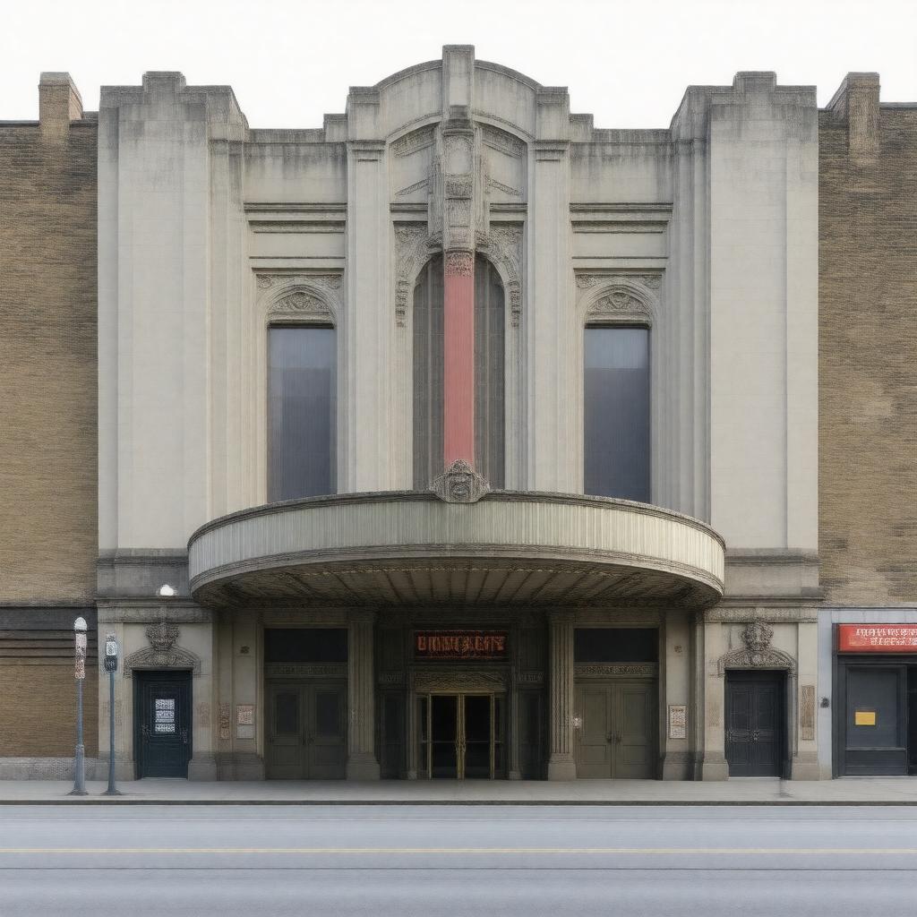 AI-created image of University Theatre