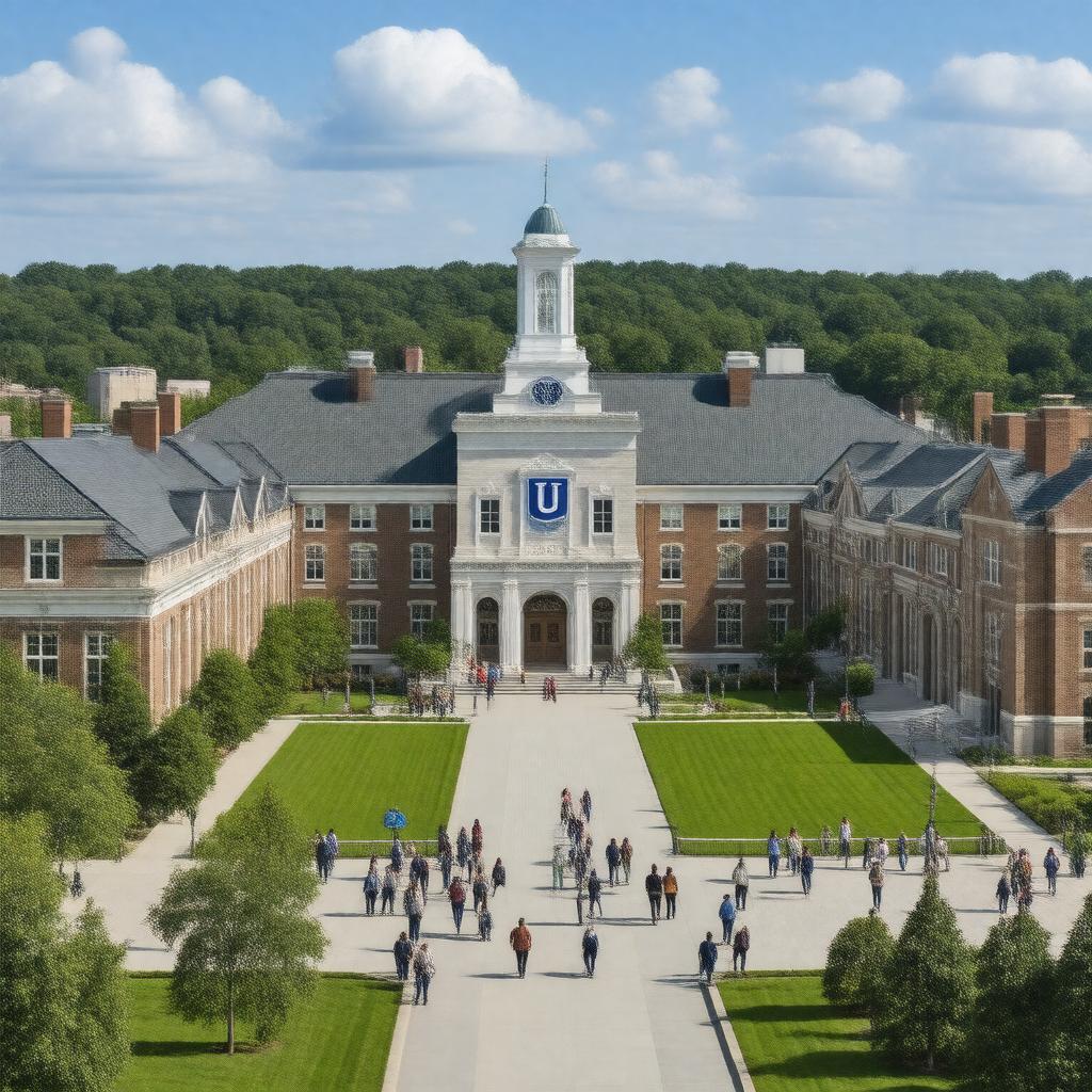 AI-created image of University at Buffalo