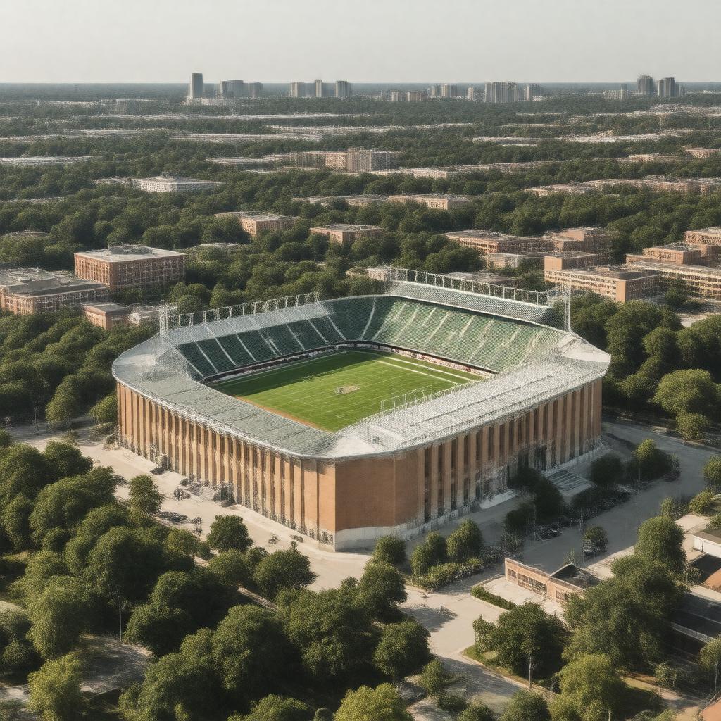 AI-created image of University of Alabama at Birmingham